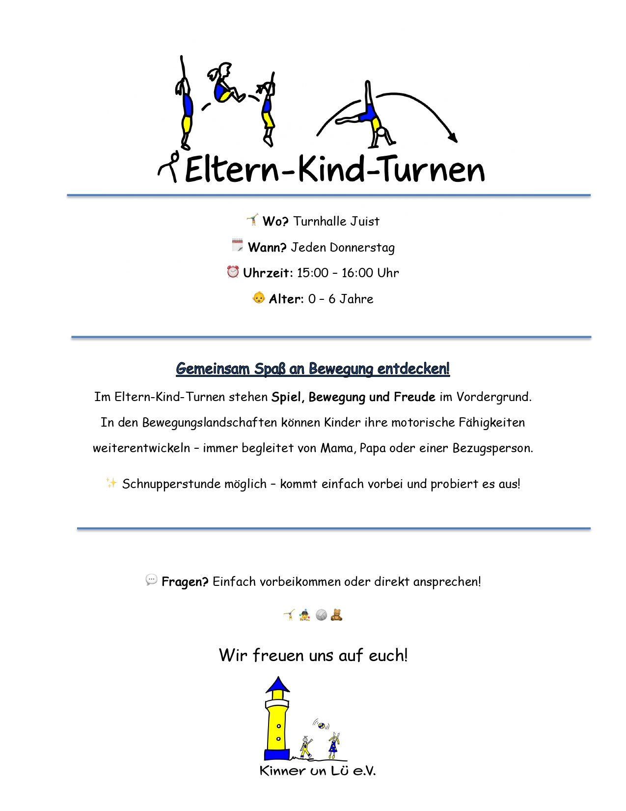 Eltern-Kind-Turnen Eltern-Kind-Turnen