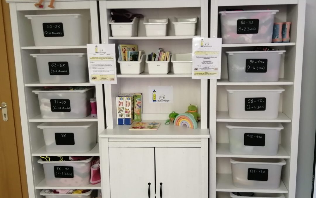 Eröffnung Tauschregal