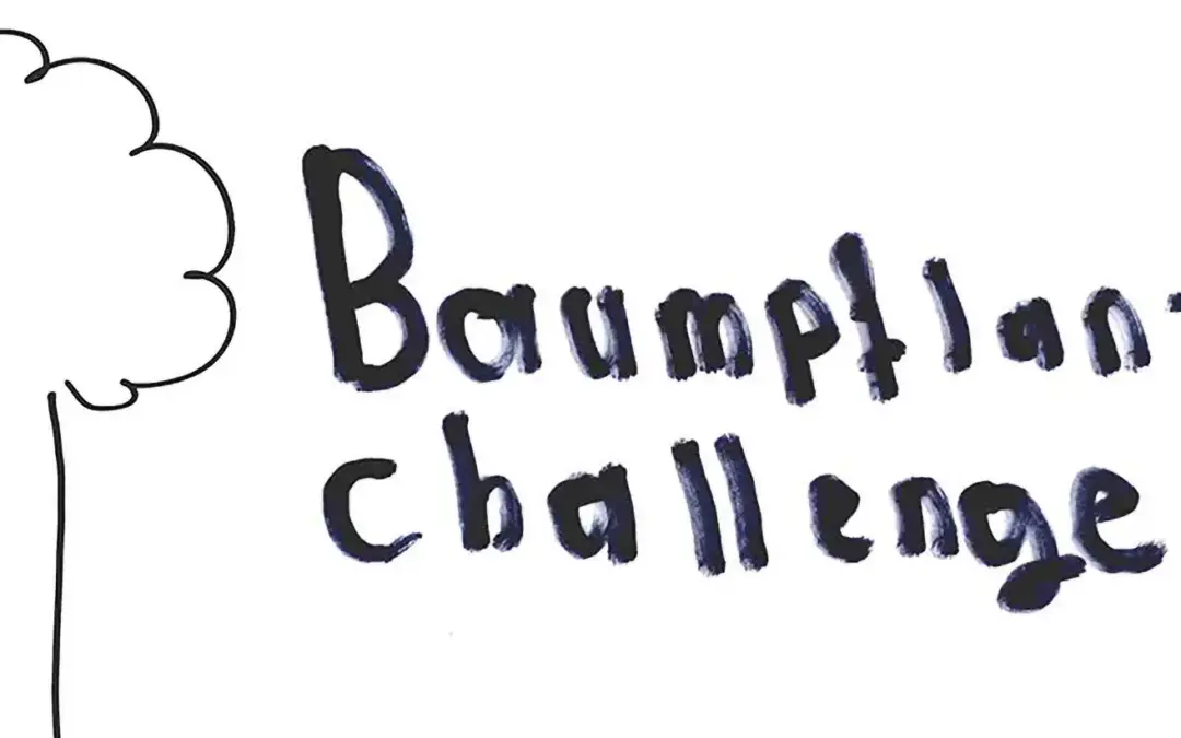 Kinner un Lü bei der Baumpflanz-Challenge