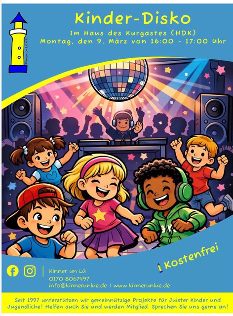 Kinderdisko im HDK – wir bringen Bewegung auf die Tanzfläche